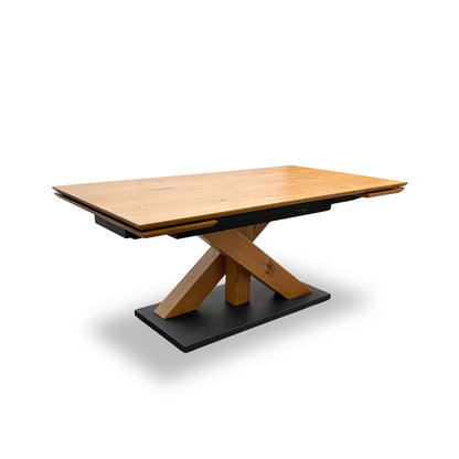 ‘Aydin’ Solid Oak Large 180cm Extending Dining Table