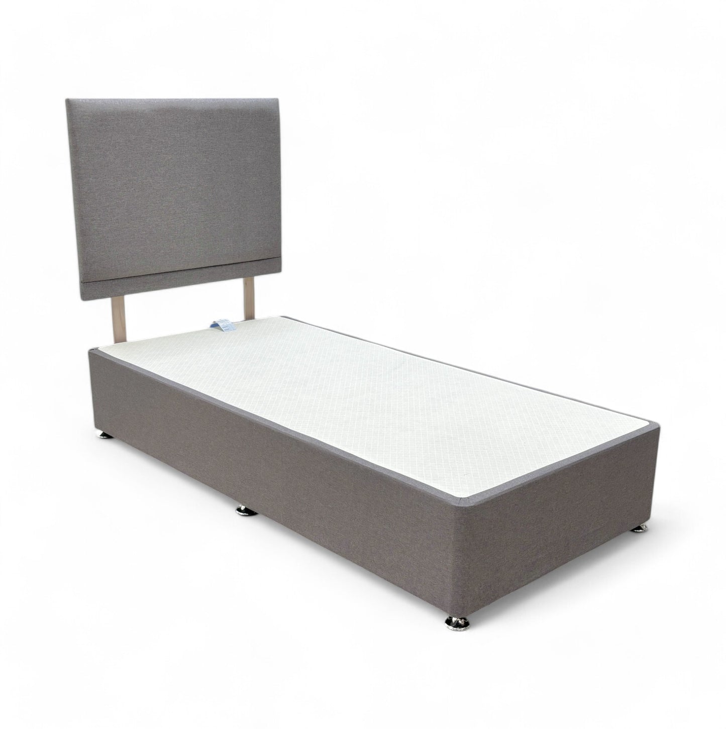 ‘Yankee’ Plush Steel Velvet Single Bed