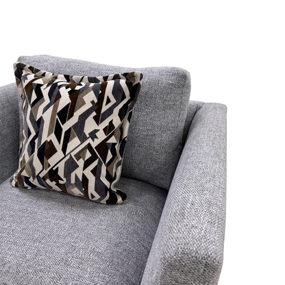 Ercol ‘Iris’ Pale Grey Fabric Armchair