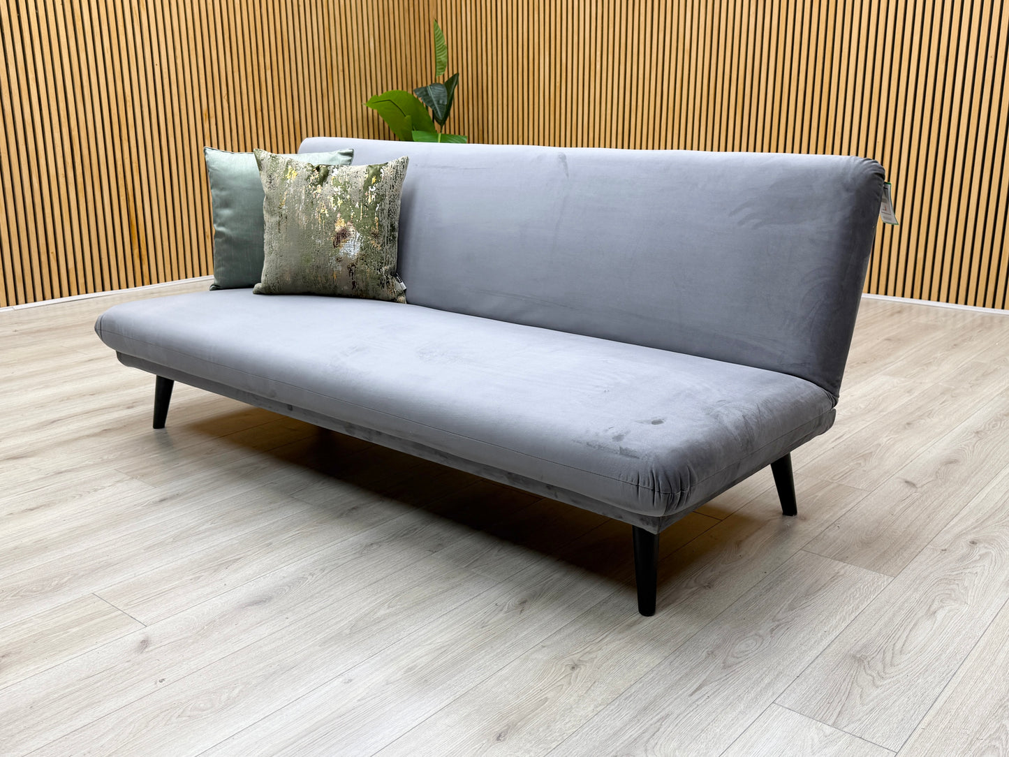 'Sala' Grey Fabric Sofa Bed