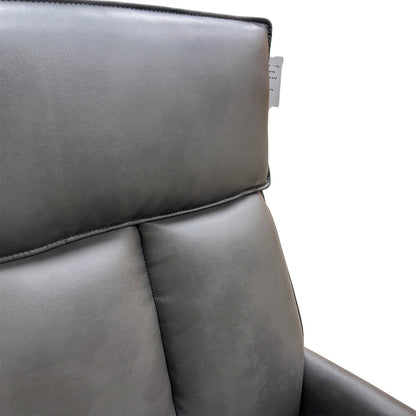 ‘Lomon’ Grey Faux Leather Lift & Rise Chair