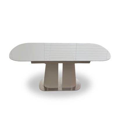 'Cashmere' 140cm Pop Up Extending Dining Table