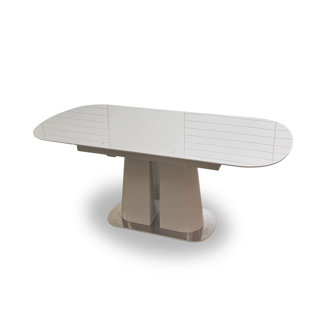 'Cashmere' 140cm Pop Up Extending Dining Table