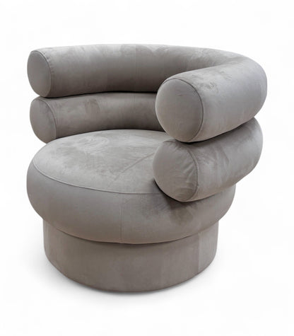 ‘The Fitzrovia’ Matt Stone Velvet Accent Chair