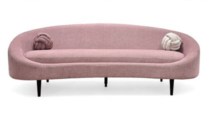 ‘Maria' Myra Blush Fabric 3 Seater Sofa