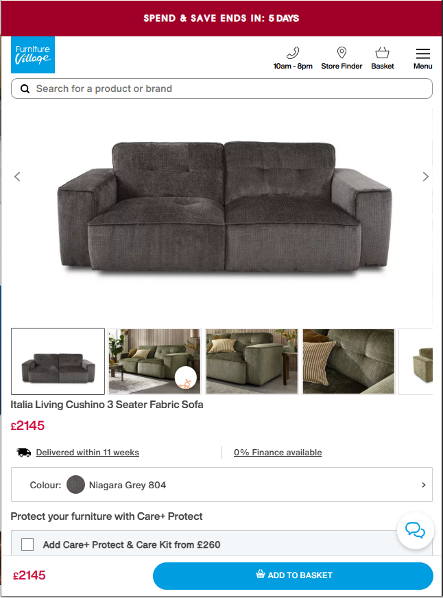 Price comparison
