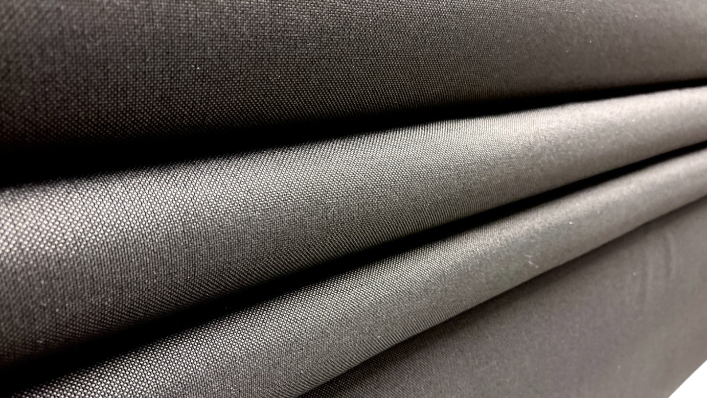 ‘Roma’ Ebony Fabric King Bed