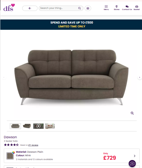 Price comparison