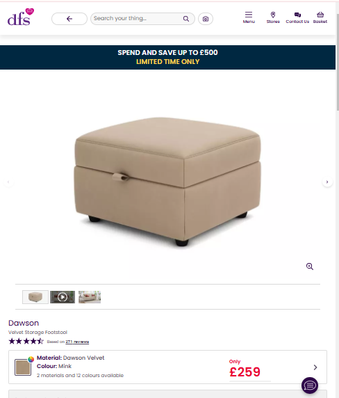 Price comparison