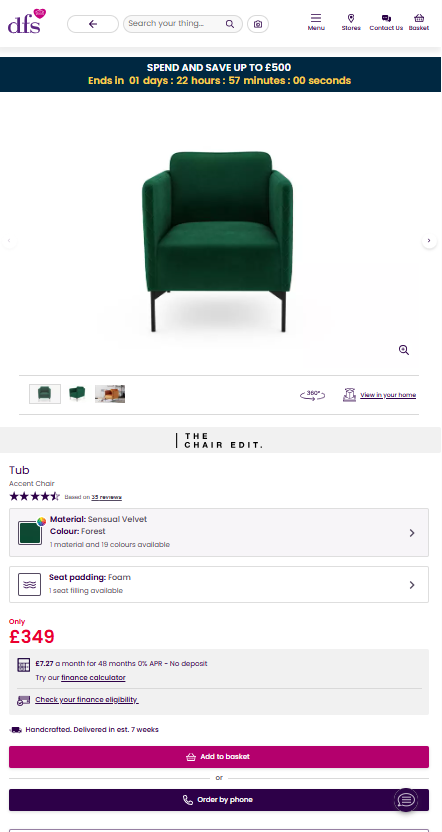 Price comparison