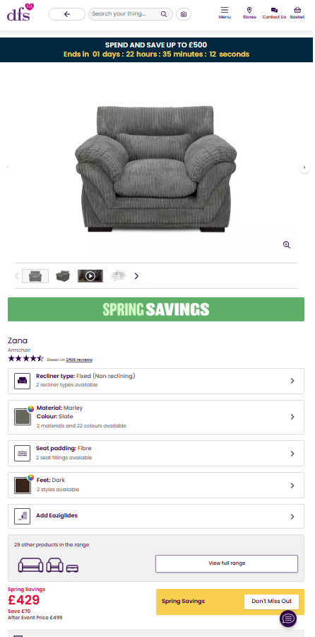 Price comparison