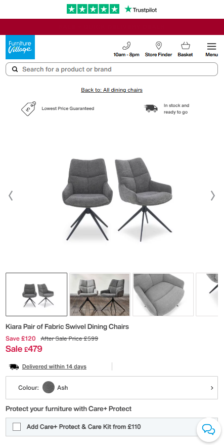 Price comparison