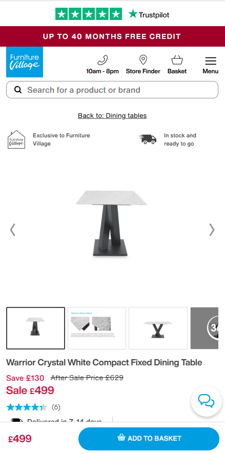 Price comparison