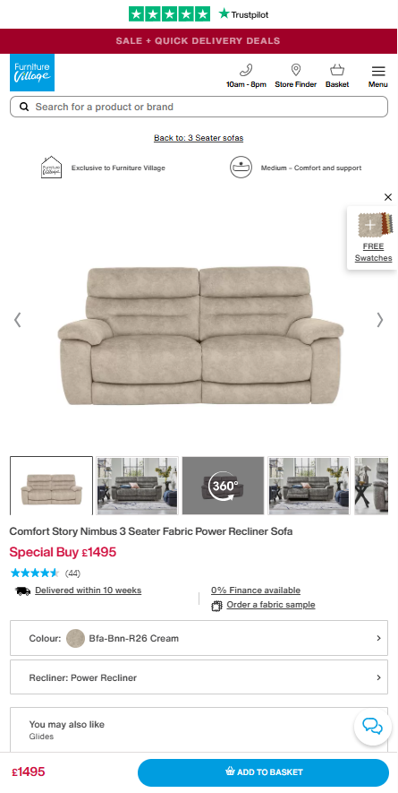 Price comparison