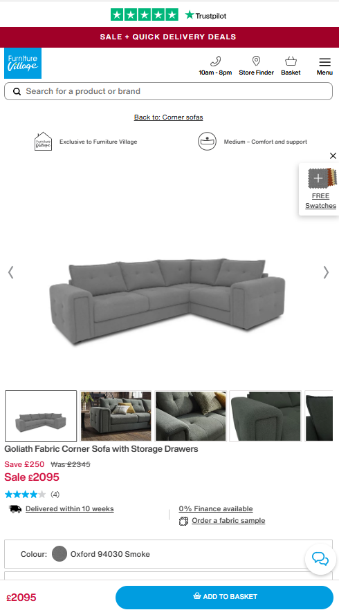 Price comparison