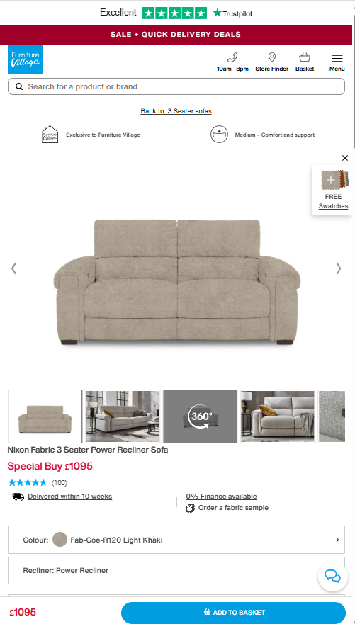 Price comparison