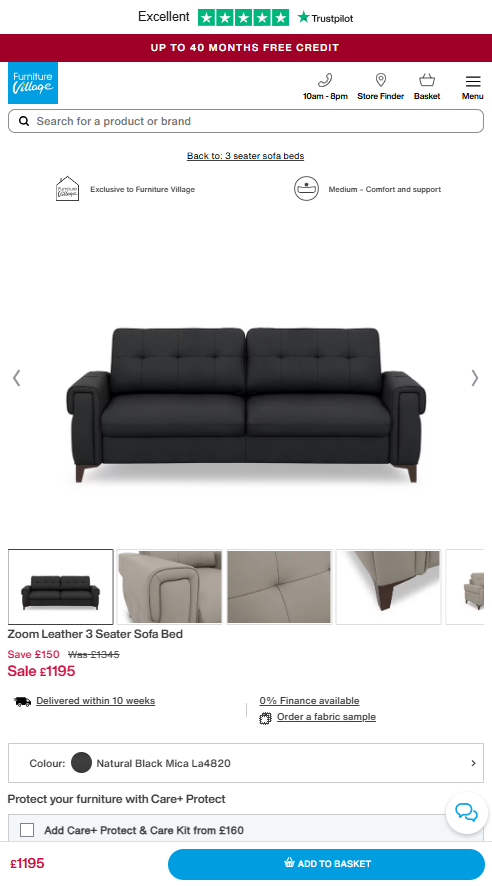Price comparison
