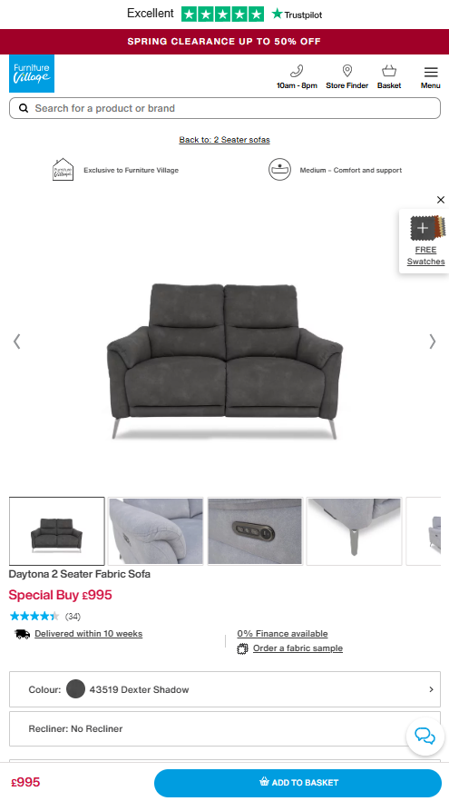 Price comparison