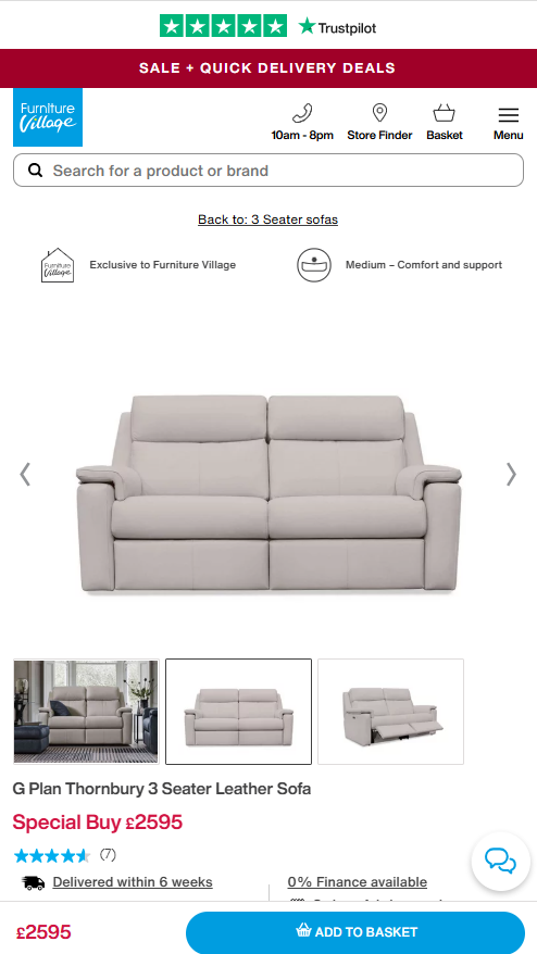 Price comparison