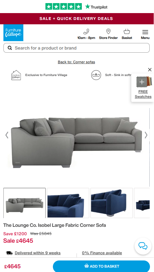 Price comparison