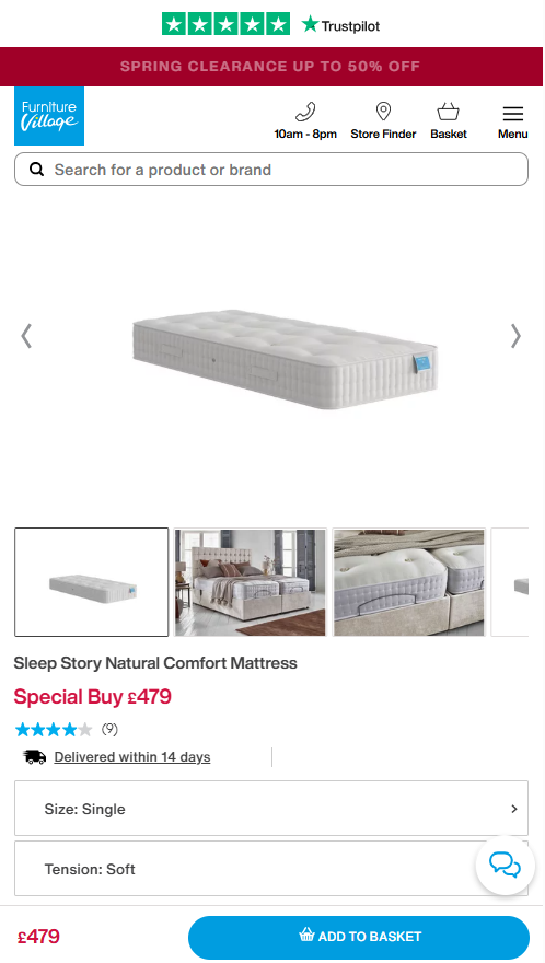 Price comparison