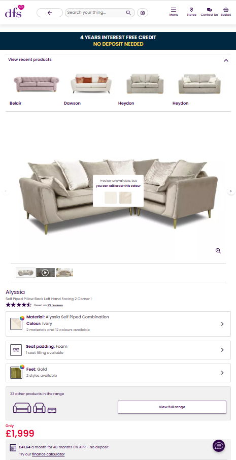 Price comparison