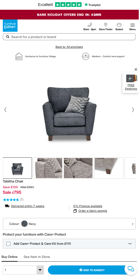 Price comparison