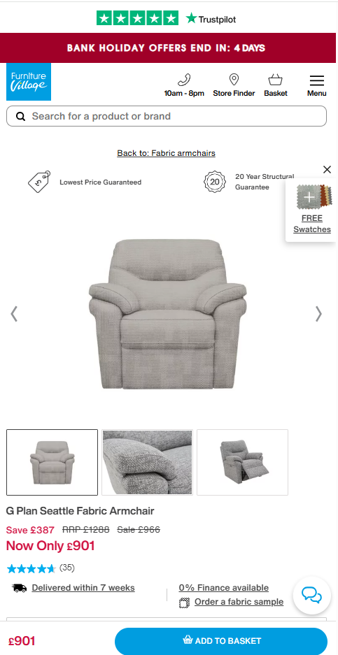 Price comparison