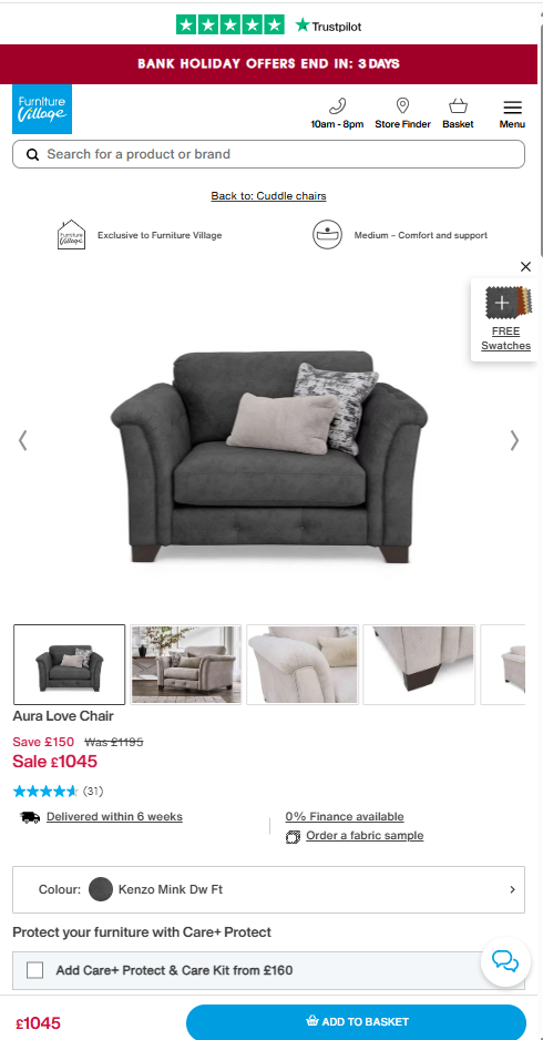 Price comparison