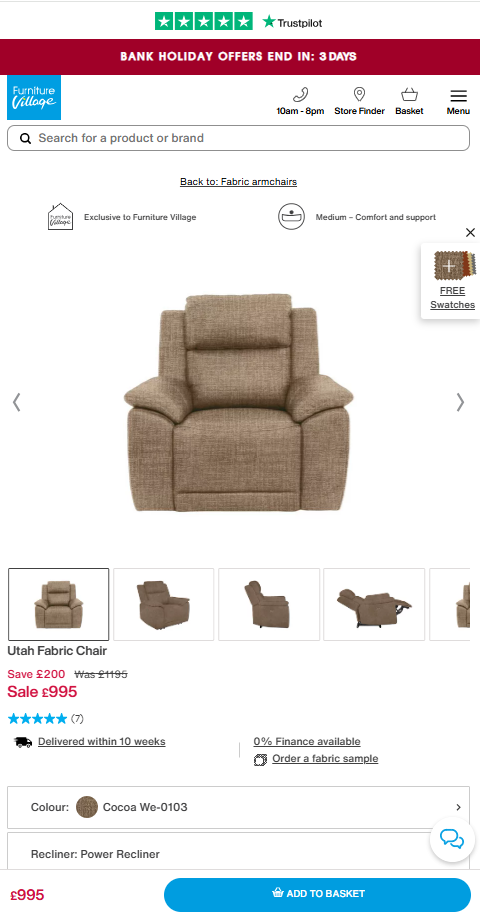 Price comparison