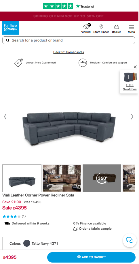 Price comparison