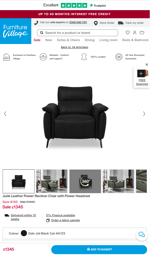 Price comparison