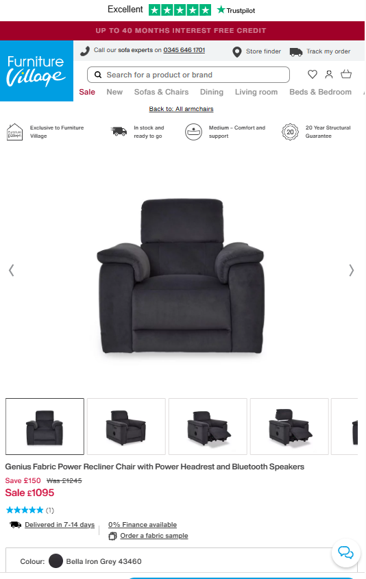 Price comparison