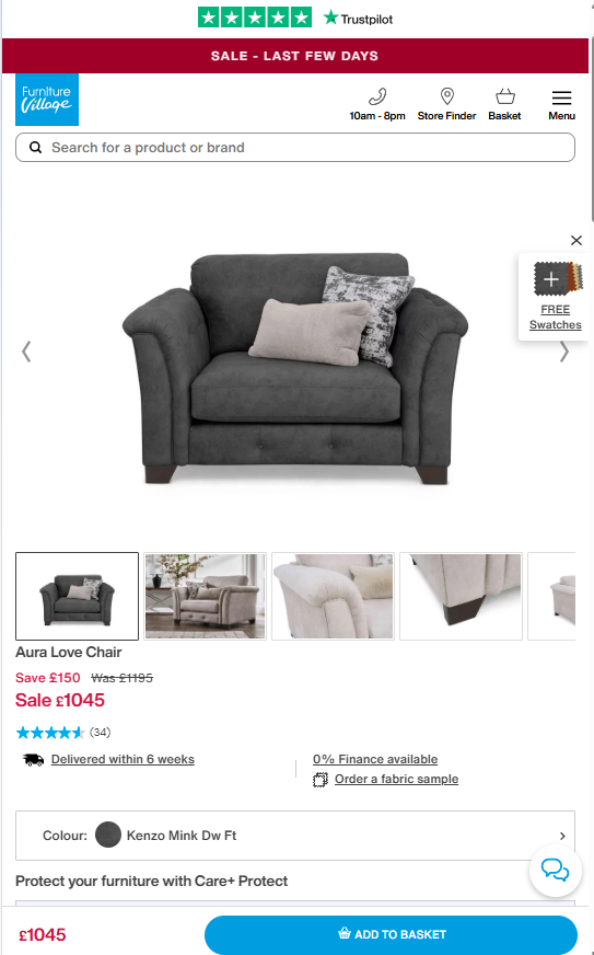 Price comparison