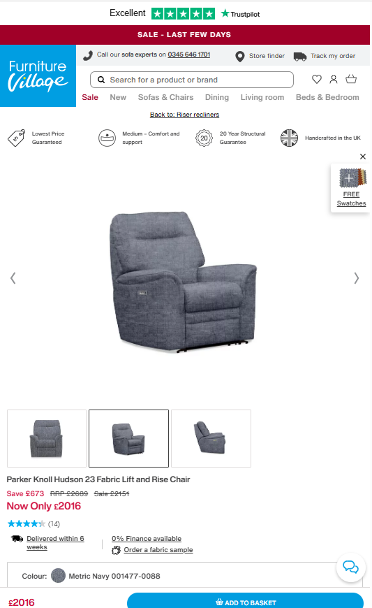 Price comparison