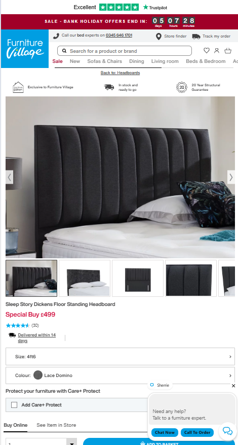 Price comparison