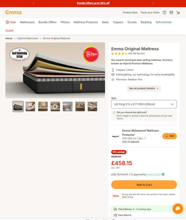 Price comparison