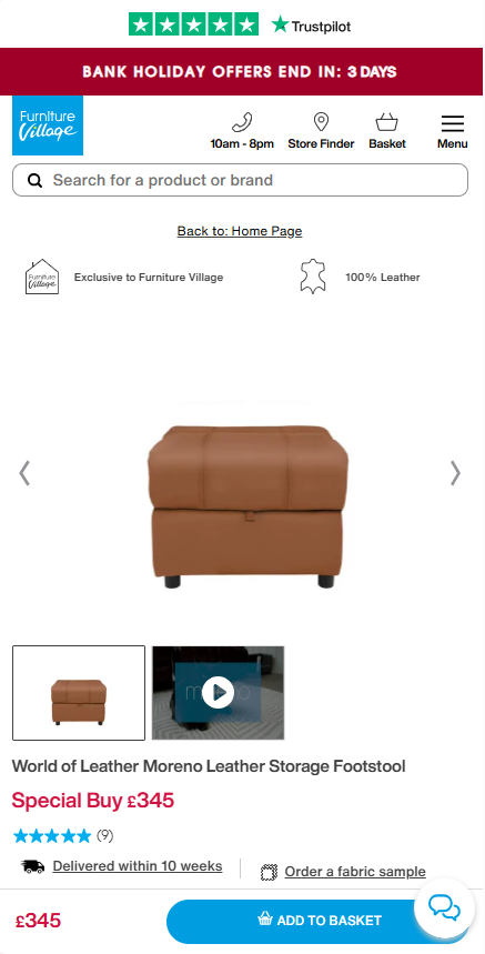 Price comparison