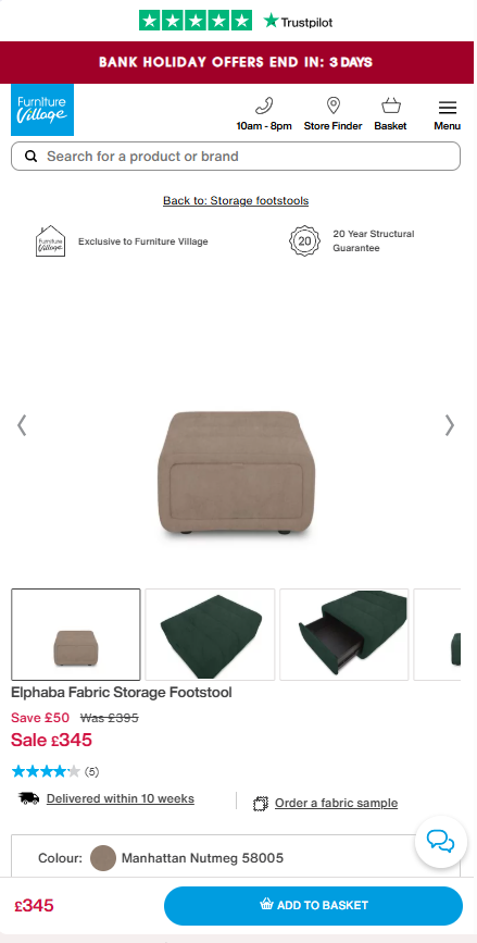 Price comparison