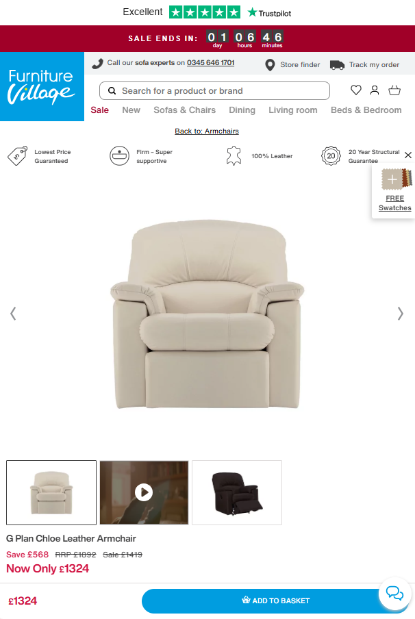 Price comparison