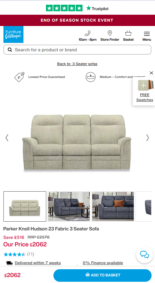 Price comparison