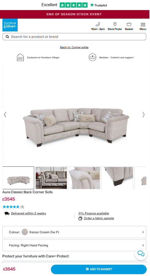 Price comparison