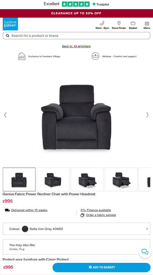 Price comparison