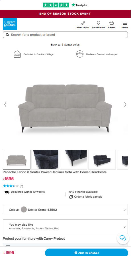 Price comparison