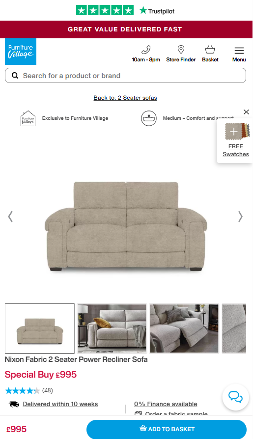 Price comparison