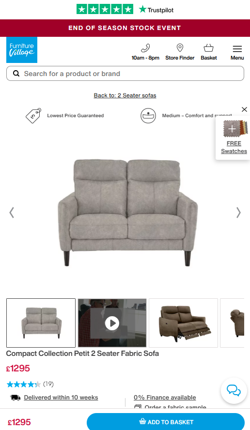 Price comparison