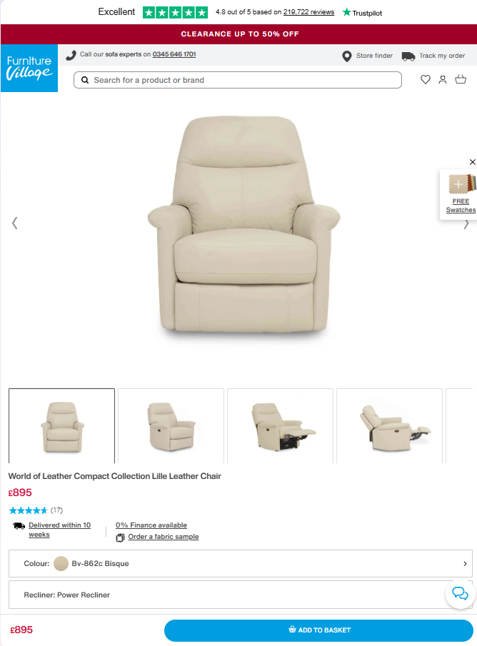 Price comparison