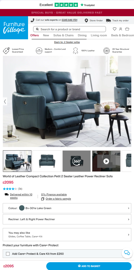 Price comparison