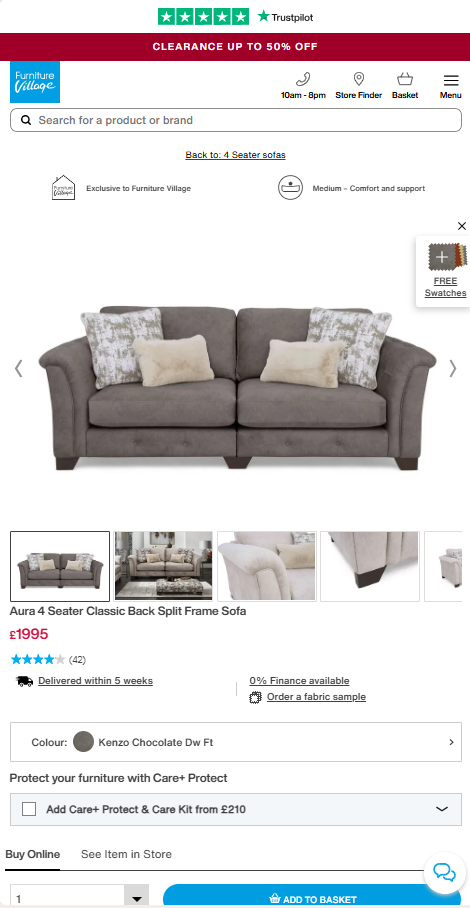 Price comparison