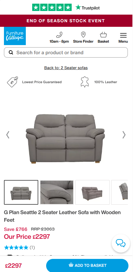 Price comparison